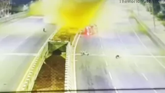 Car Hits Highway Center Guardrail, Passengers Ejected