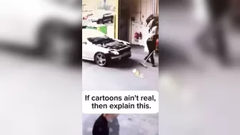 Car Hits Person