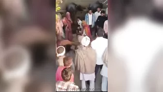 Unfaithful Wife And Her Lover Caught And Punished By Husband