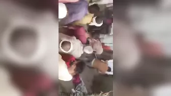 Unfaithful Wife And Her Lover Caught And Punished By Husband