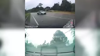 Multiple Vehicles Collide In Malaysia