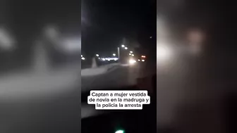 Horrifying Woman In Wedding Dress Arrested