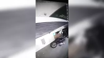 Father Was Distracted While Teaching His Daughter To Drive