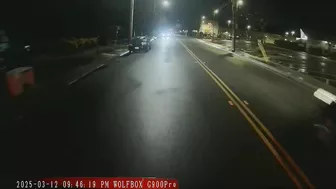 The Driver Left The Parking Space And Hit The Parked Car Within 5 Seconds