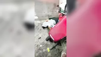 Drunk Driver Runs Over Woman On Sidewalk