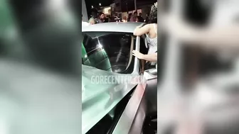 Drunk Driver Runs Over Woman On Sidewalk