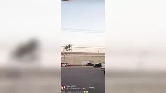 The Guy Thought It Would Be A Better Idea To Fall Down And Then Cross