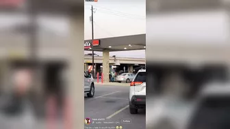 The Guy Thought It Would Be A Better Idea To Fall Down And Then Cross