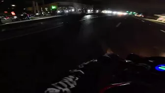 Man Collides With Another Cyclist And Sends Him Flying