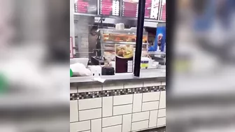 Guy Drives Through Restaurant After No One Wants To Serve Him