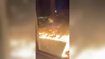 Russian Car Dealership Destroyed By Arson