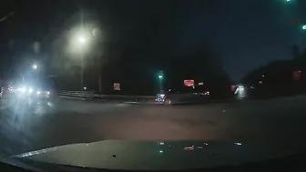 The F150 Must Turn At The Red Dot That Prohibits Turning.