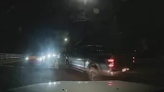 The F150 Must Turn At The Red Dot That Prohibits Turning.