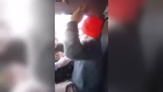 Federal Agents Remove Two Illegal Immigrants From Truck