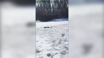 Fisher Falls To The Ice - Rescue Failed