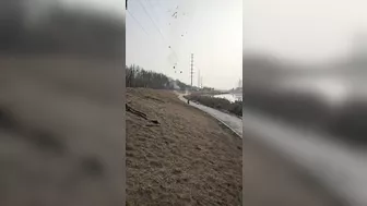 Fisherman's Fishing Rod Smolders After Hitting Ceiling