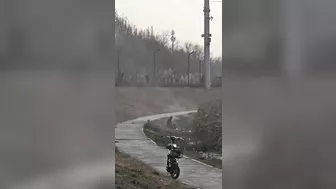 Fisherman's Fishing Rod Smolders After Hitting Ceiling