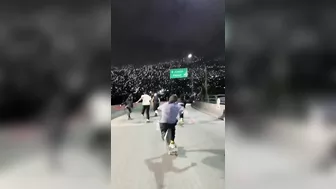 Skateboarding At Full Speed