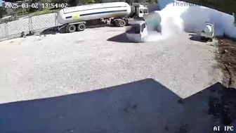 3 2 1 The Tanker Truck Turns Into A Missile