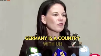 German Foreign Minister Admits They Are Committing Genocide