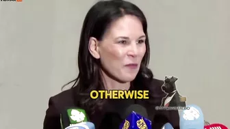 German Foreign Minister Admits They Are Committing Genocide