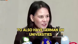 German Foreign Minister Admits They Are Committing Genocide