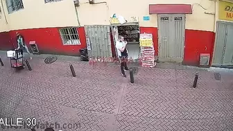 Nice Man Helps A Person In A Wheelchair To Be Placed In The Wheelchair