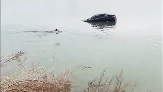 Half-man, Half-fish Jumps Into The Water With A Crowbar