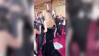 Halle Berry Kisses Adrien Brody As His Wife Looks On