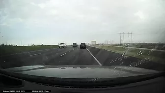 This Idiot Didn't Secure The Cargo In The Bed Of His Pickup Truck. OC NSFW Long