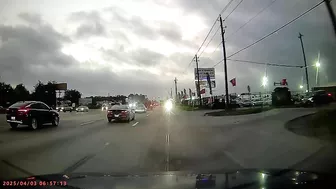 Idiot Driving The Wrong Way On The Shoulder