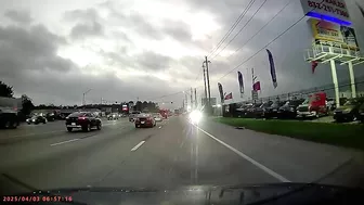 Idiot Driving The Wrong Way On The Shoulder