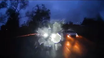 Idiot Flashing His High Beams In The Rain To Get Me Out Of The Way