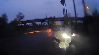 Idiot Flashing His High Beams In The Rain To Get Me Out Of The Way