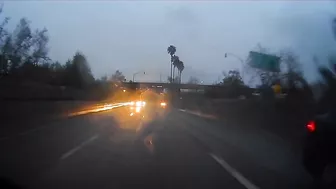 Idiot Flashing His High Beams In The Rain To Get Me Out Of The Way