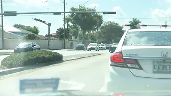 In Miami, We Turn On Our Hazard Lights
