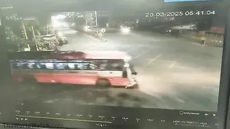 Indian Beauty Hit Twice By The Same Bus