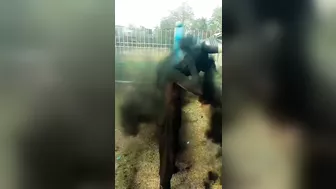 Indian Man In Shadow