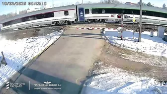 The Instant Karma Of Driving Through A Railroad Crossing