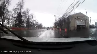 The Red Light Was On For About 8 Seconds, And My Husband Was Taking A Leisurely Walk.