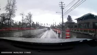 The Red Light Was On For About 8 Seconds, And My Husband Was Taking A Leisurely Walk.