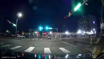 He Was Looking At Us As He Drove By, Not At His Own Red Light O-01