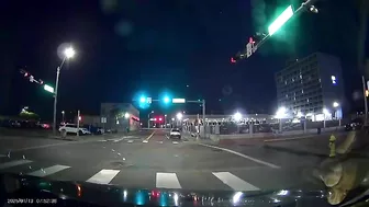 He Was Looking At Us As He Drove By, Not At His Own Red Light O-01