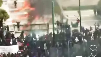 Socialist Athens Appears To Be On Fire Again - Video - VidMax C