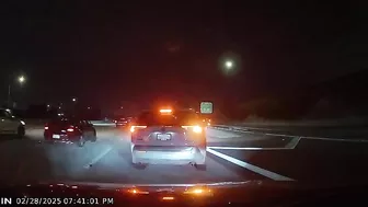 Luckily The Big Truck Behind Me Didn't Hit Me. OC On 71S