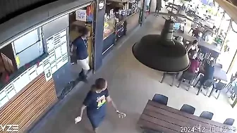 Magnitude 7.1 Earthquake Shakes Cafe In Port Vila, Vanuatu