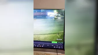 Man Checks His Phone For The Last Time After Get Off Work