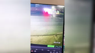 Man Checks His Phone For The Last Time After Get Off Work