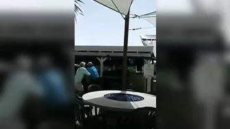 Man Slaps Woman, Immediately Harassed