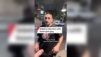 Man Strips Off In Parking Lot For Interview